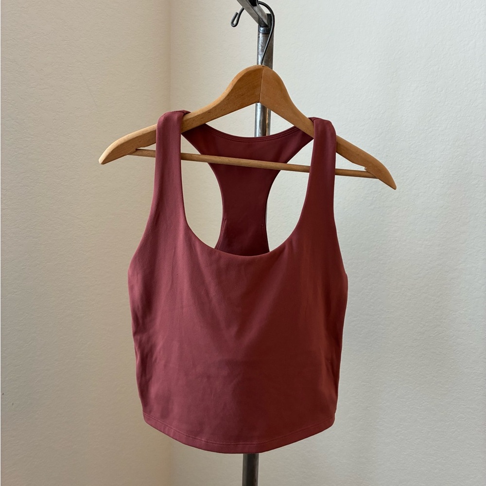Vitality Revive Racer Tank  Cinnamon sz S EUC